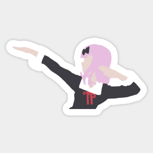 Chika Dab Minimal Sticker